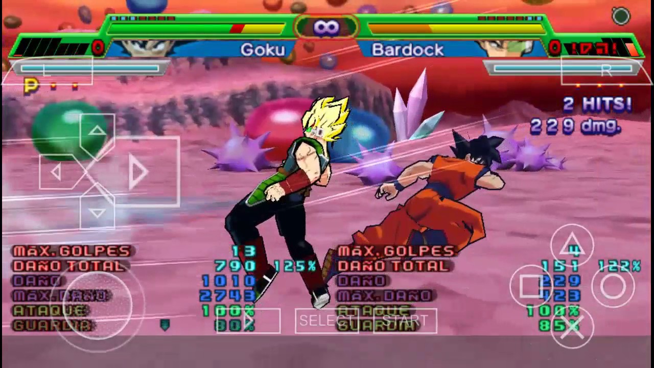 Emuparadise ppsspp games for android dragon ball z devolution